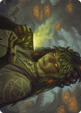 0023 Dina, Soul Steeper Art Card S Art Series: Strixhaven