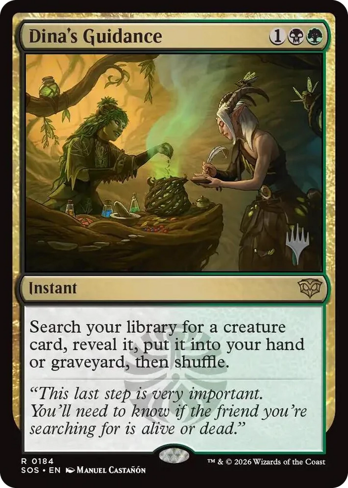 0184 Dina's Guidance R Promo Pack: Secrets of Strixhaven