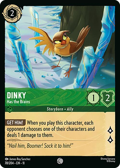 0078 Dinky - Has the Brains Common Winterspell