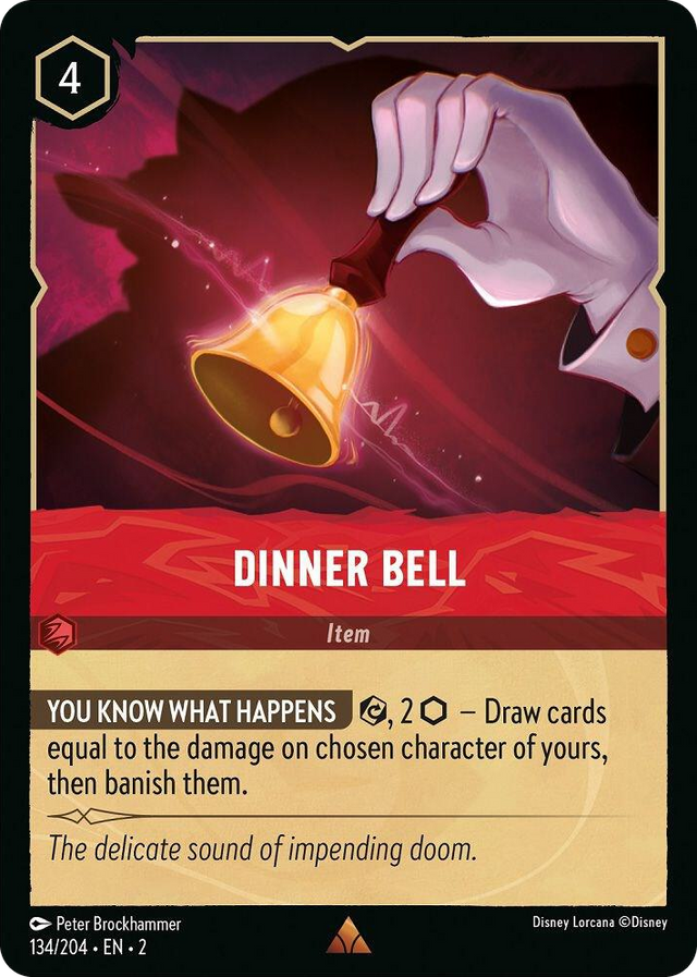 0134 Dinner Bell Rare Rise of the Floodborn
