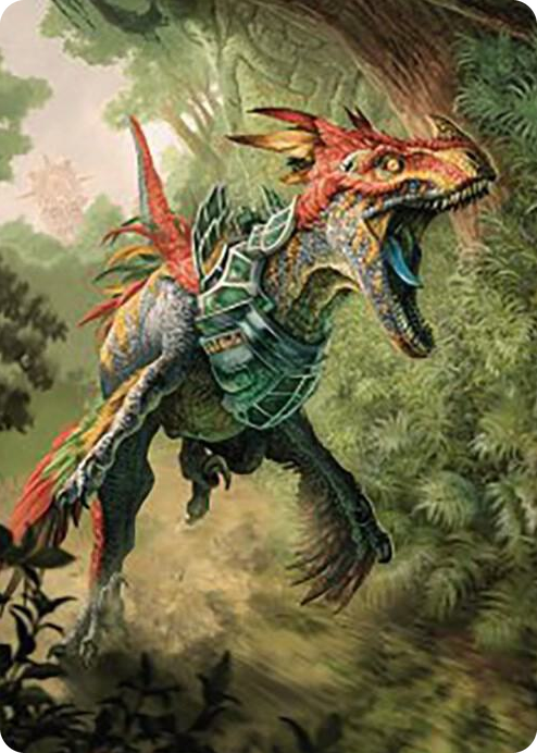 Dinosaur Token Art Card #67 S - Art Series: The Lost Caverns of Ixalan Pokemon card