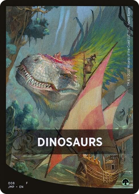 0008 Dinosaurs Theme Card T Jumpstart