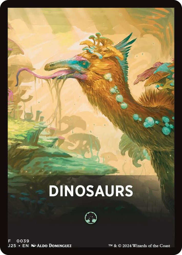 0039 Dinosaurs Theme Card T Foundations Jumpstart
