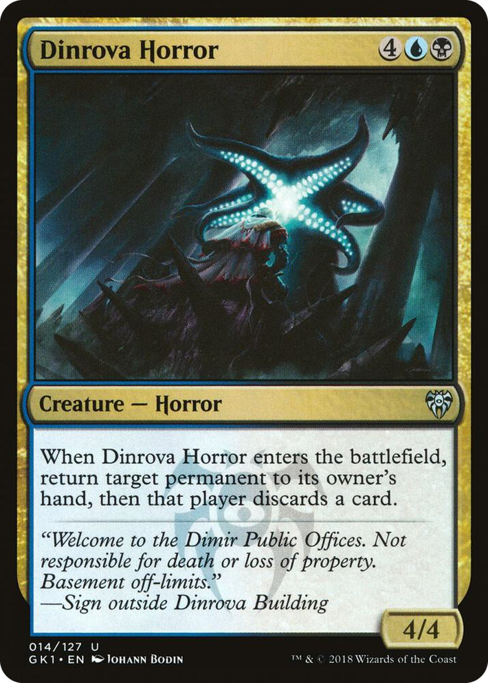 0014 Dinrova Horror U Guilds of Ravnica: Guild Kits