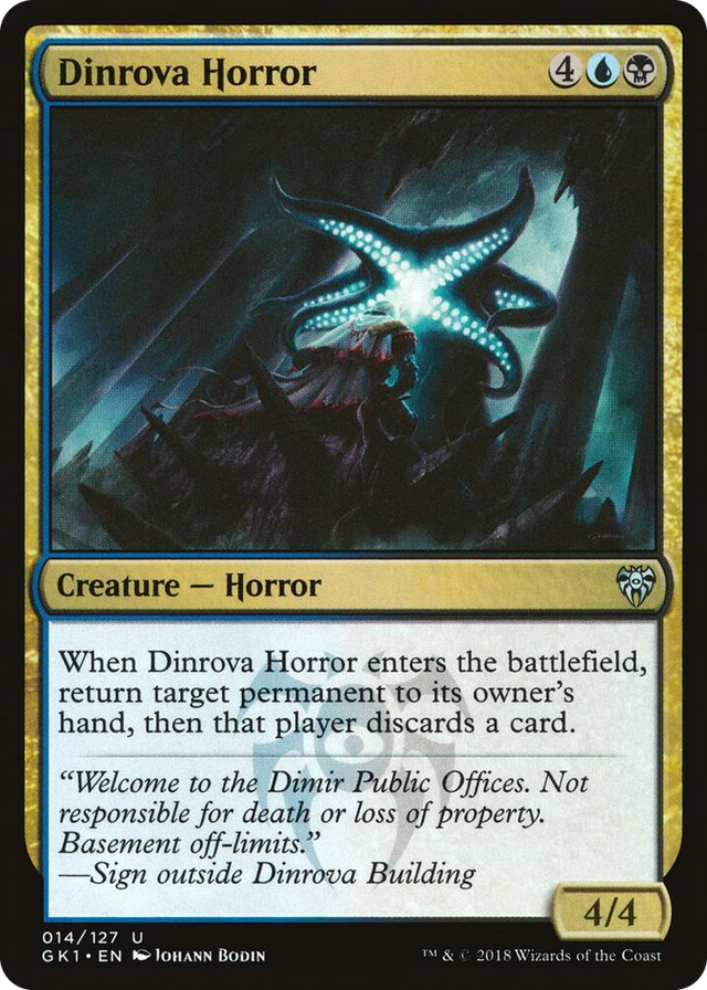 0014 Dinrova Horror U Guilds of Ravnica: Guild Kits