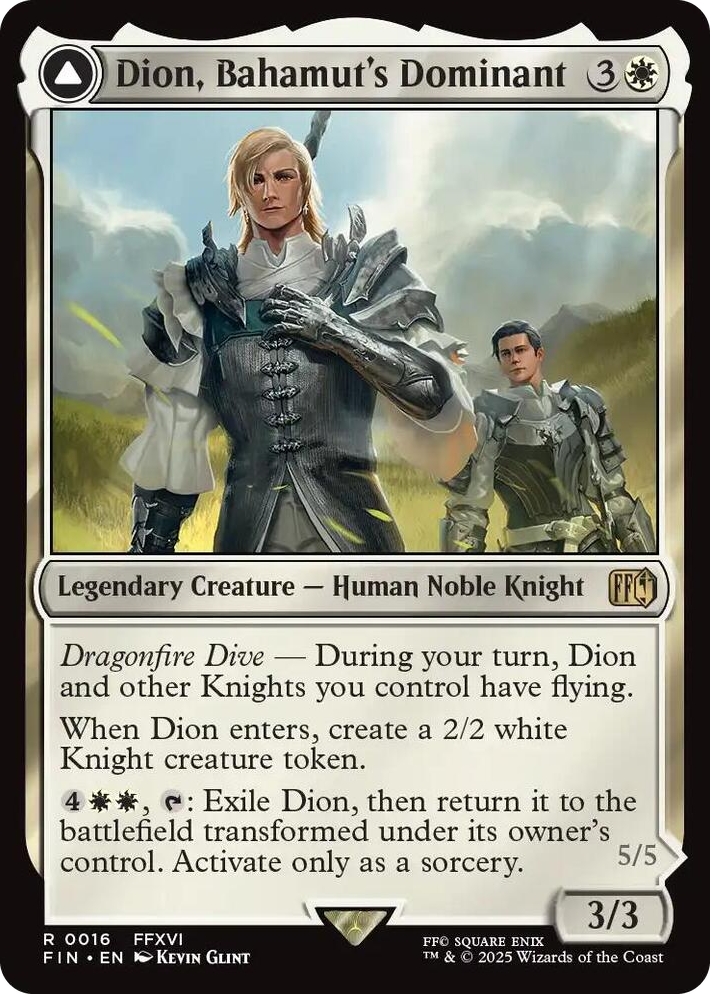 0016 Dion, Bahamut's Dominant R FINAL FANTASY