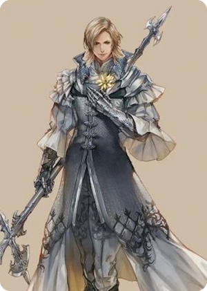 0042 Dion, Bahamut's Dominant Art Card S Art Series: FINAL FANTASY