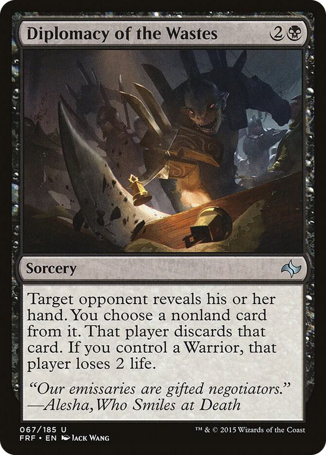0067 Diplomacy of the Wastes U Fate Reforged