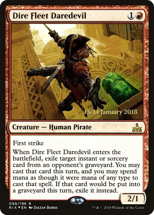 0099 Dire Fleet Daredevil R Prerelease Cards