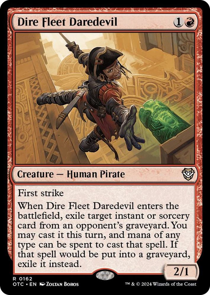 0162 Dire Fleet Daredevil R Commander: Outlaws of Thunder Junction