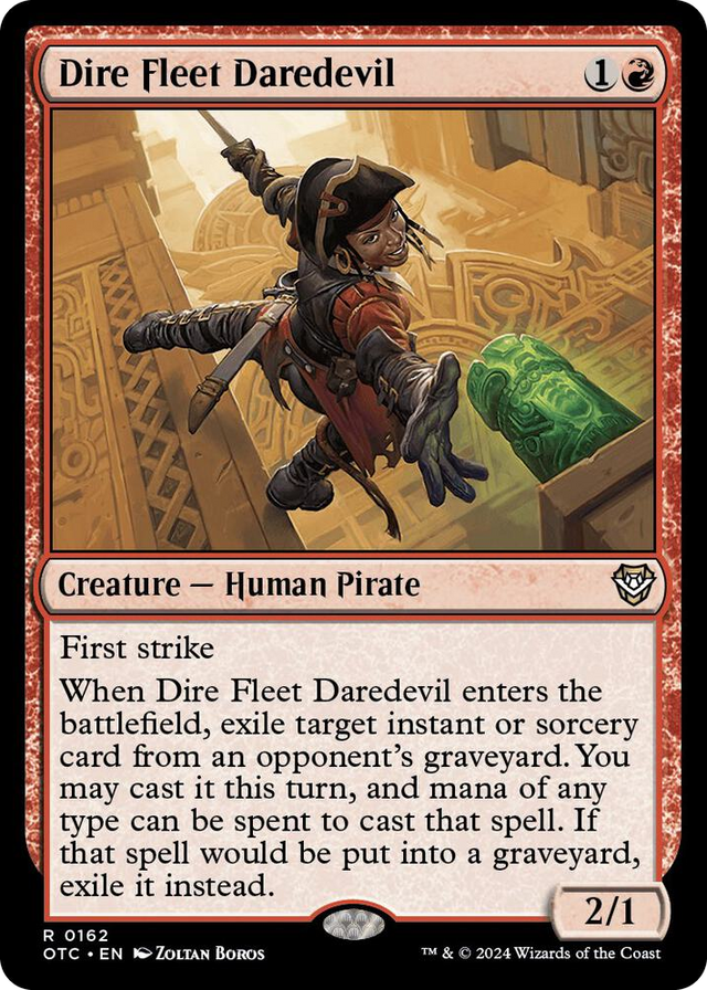 0162 Dire Fleet Daredevil R Commander: Outlaws of Thunder Junction