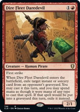 0788 Dire Fleet Daredevil R Commander Legends: Battle for Baldur's Gate