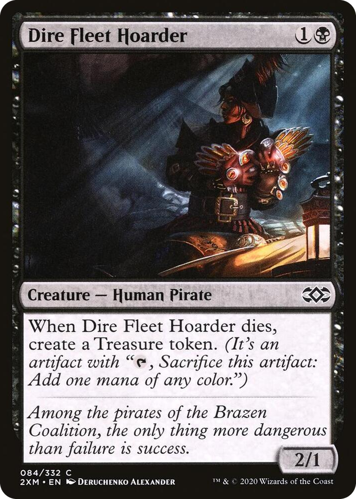 0084 Dire Fleet Hoarder C Double Masters