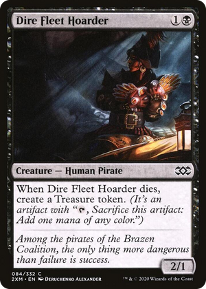 0084 Dire Fleet Hoarder C Double Masters