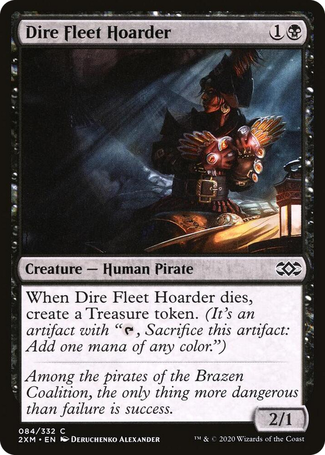 0084 Dire Fleet Hoarder C Double Masters