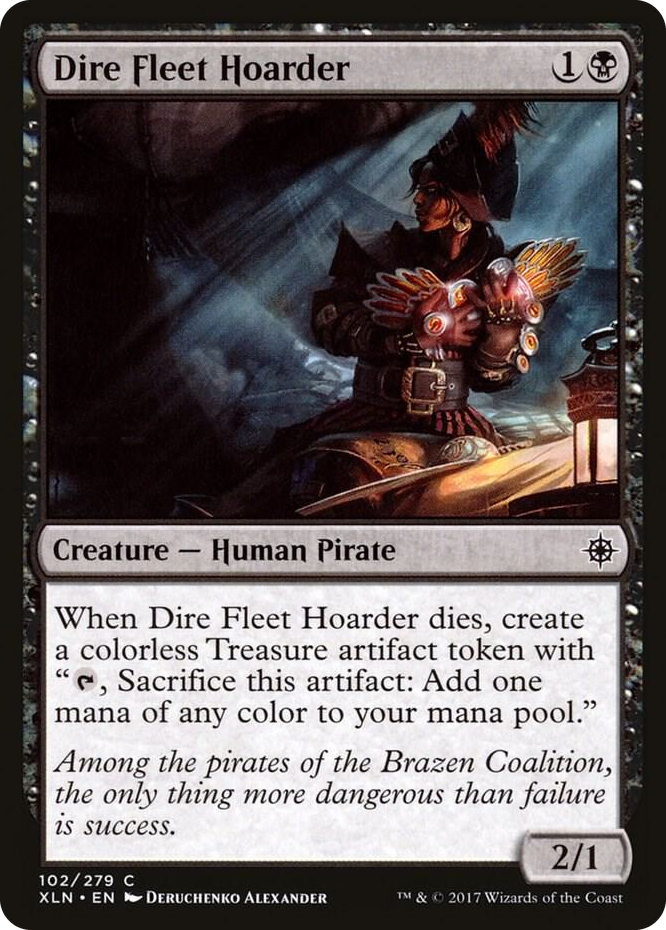 0102 Dire Fleet Hoarder C Ixalan