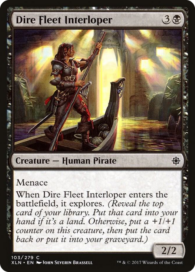 0103 Dire Fleet Interloper C Ixalan