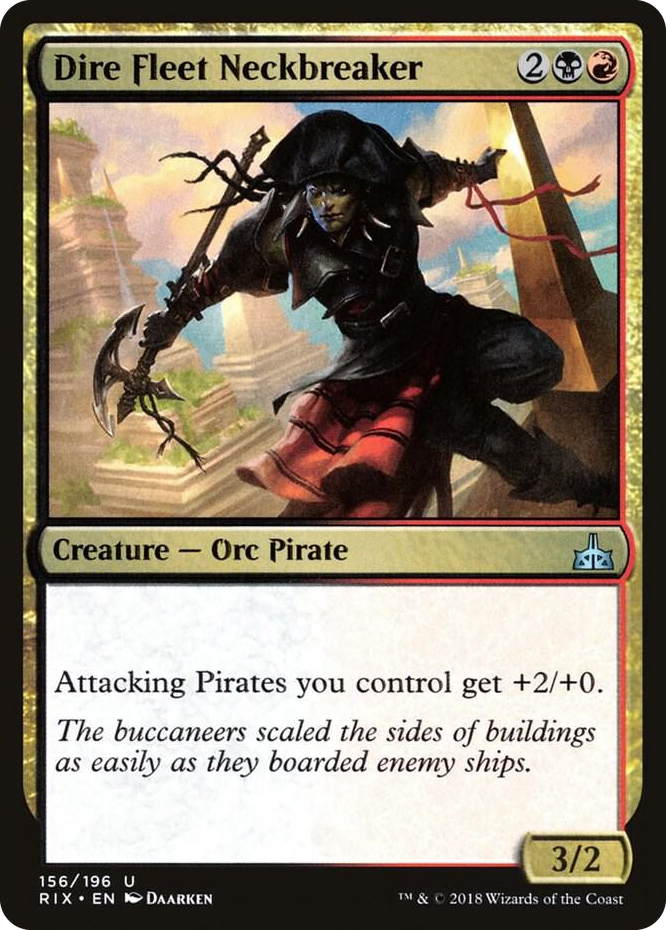 0156 Dire Fleet Neckbreaker U Rivals of Ixalan