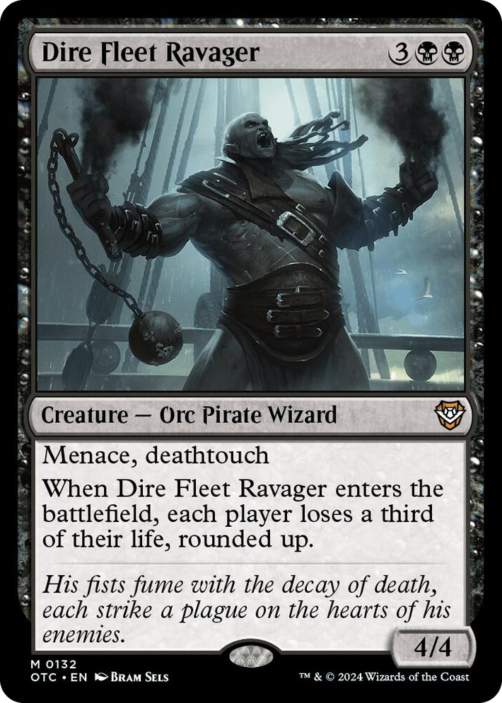 0132 Dire Fleet Ravager M Commander: Outlaws of Thunder Junction