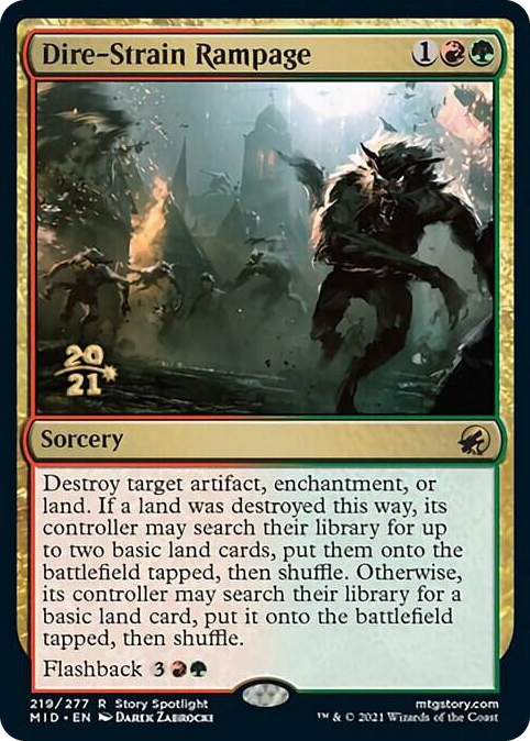 Dire-Strain Rampage #219 R - Prerelease Cards Pokemon card