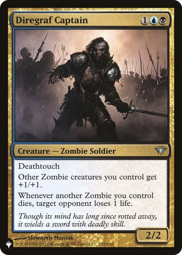 0135 Diregraf Captain U The List Reprints