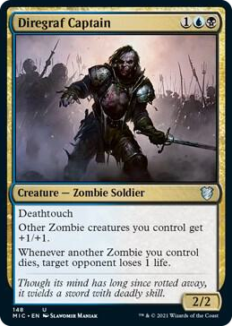 0148 Diregraf Captain U Commander: Innistrad: Midnight Hunt