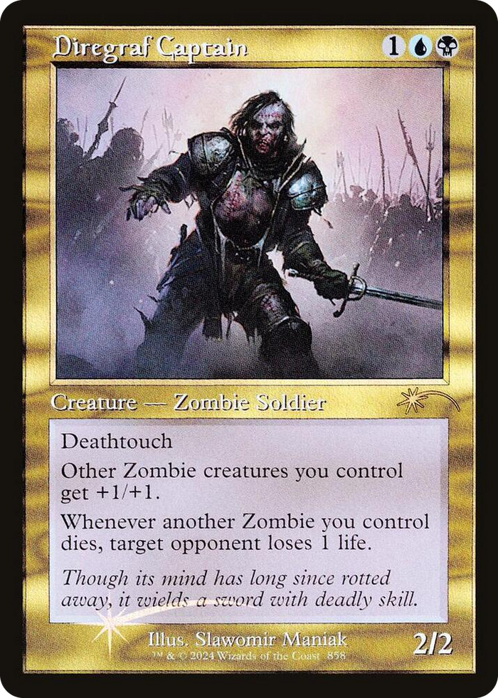Diregraf Captain (Retro Frame) #858 R - Secret Lair Drop Series Pokemon card