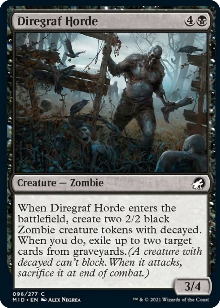 0096 Diregraf Horde C Innistrad: Midnight Hunt