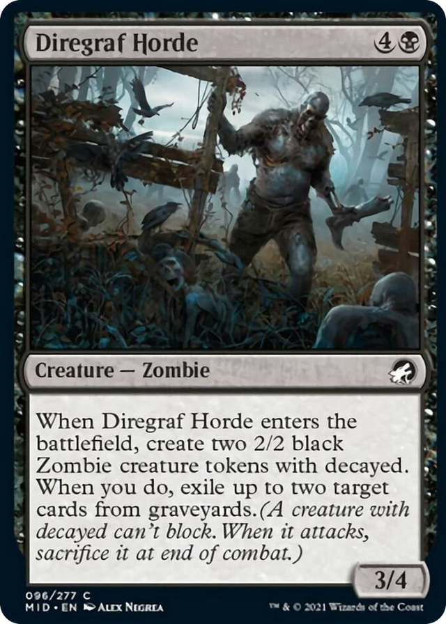 0096 Diregraf Horde C Innistrad: Midnight Hunt