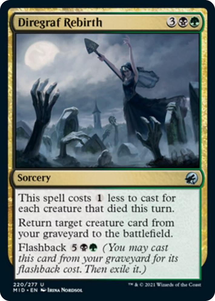 0220 Diregraf Rebirth U Innistrad: Midnight Hunt