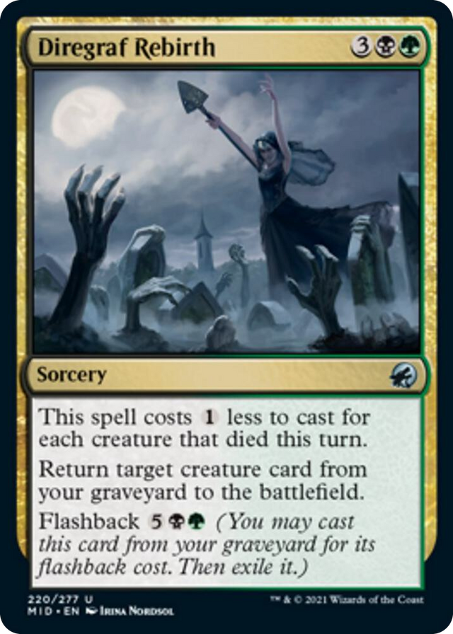 0220 Diregraf Rebirth U Innistrad: Midnight Hunt