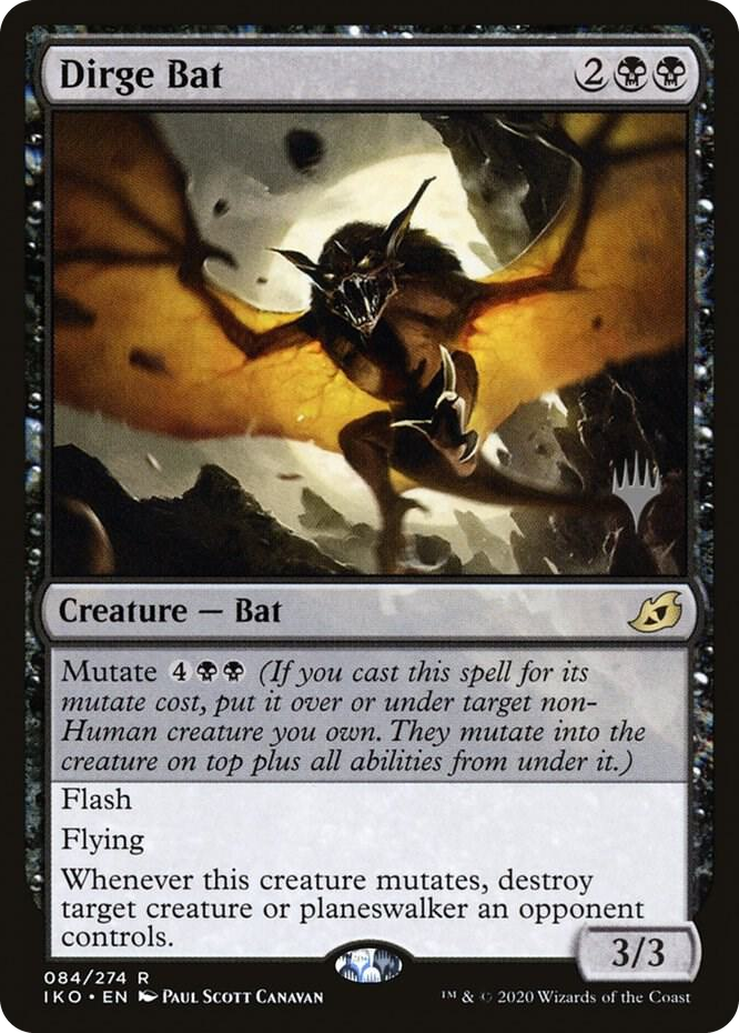 0084 Dirge Bat R Promo Pack: Ikoria