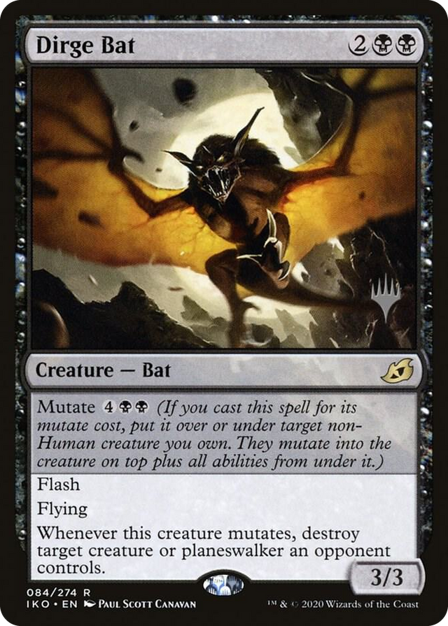 0084 Dirge Bat R Promo Pack: Ikoria