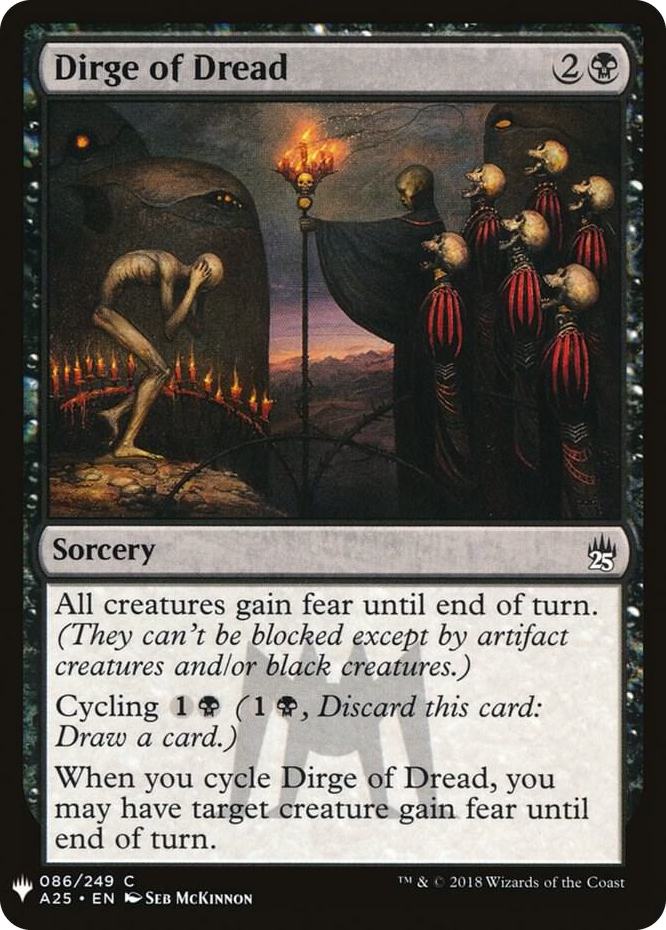 0086 Dirge of Dread C The List Reprints