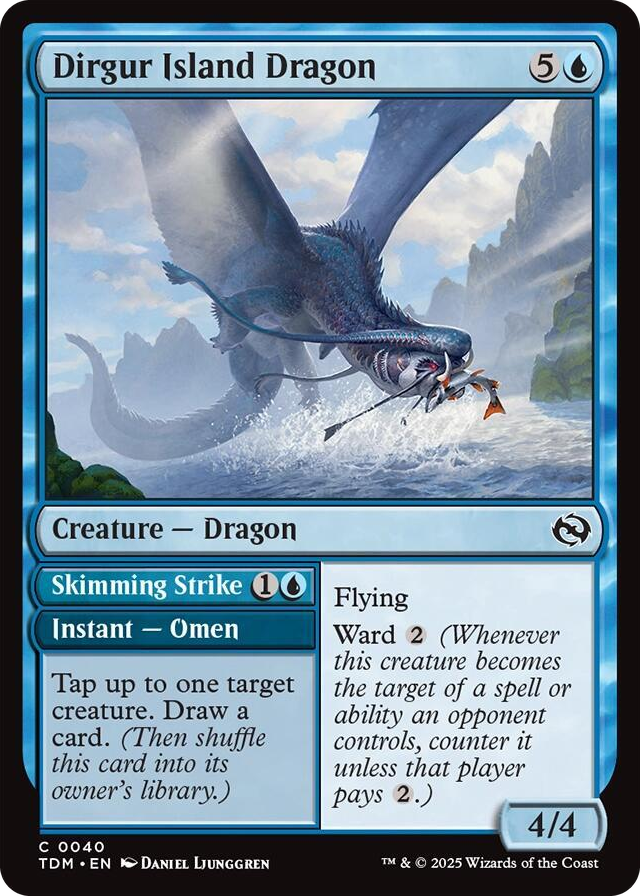 0040 Dirgur Island Dragon C Dragonstorm
