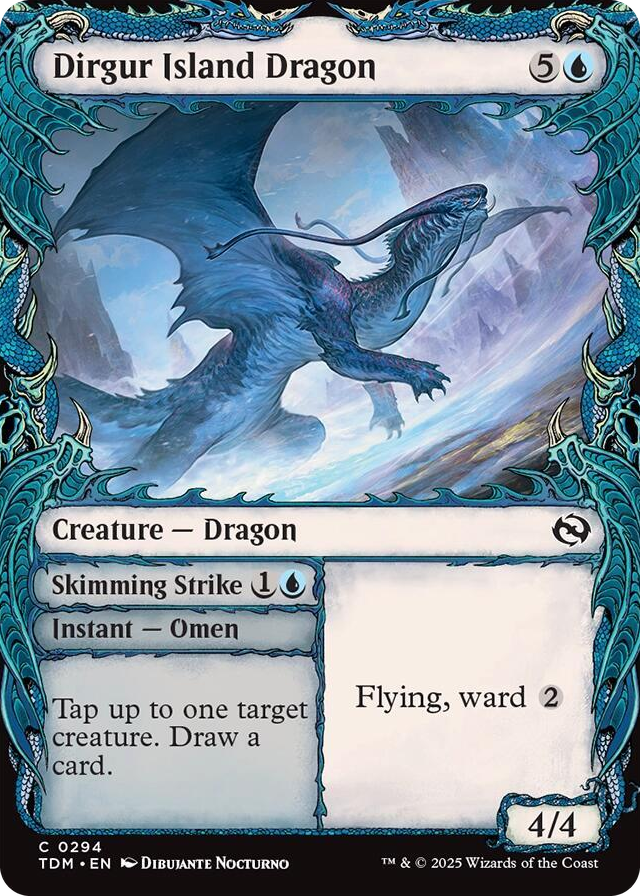 0294 Dirgur Island Dragon (Showcase) C Dragonstorm