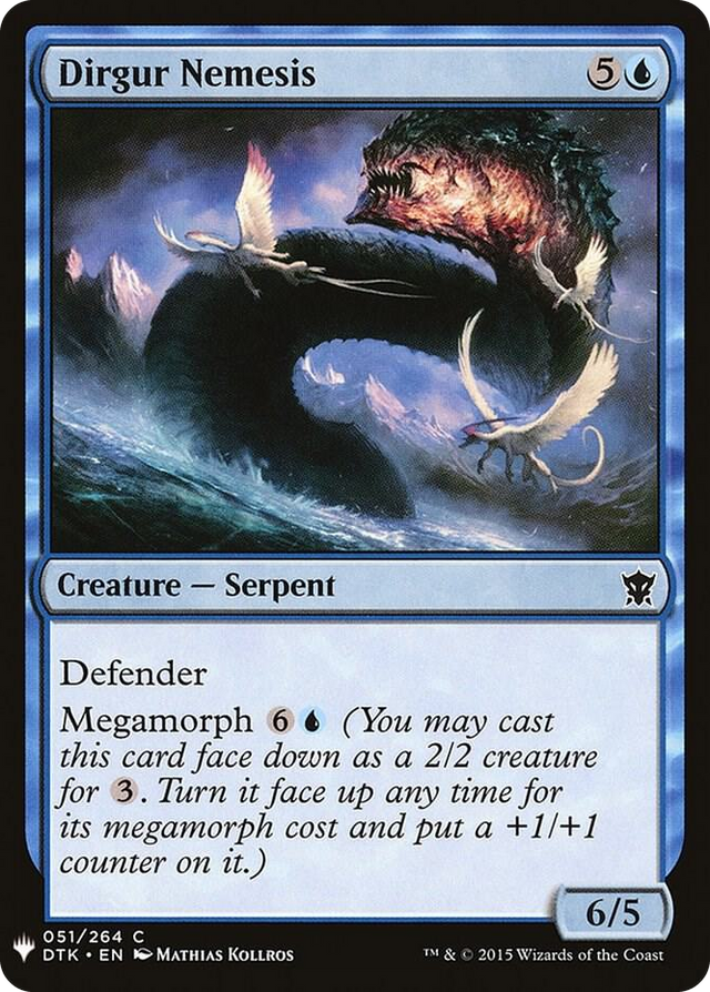 0051 Dirgur Nemesis C The List Reprints