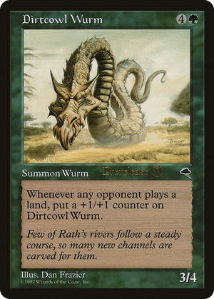 0001 Dirtcowl Wurm R Prerelease Cards