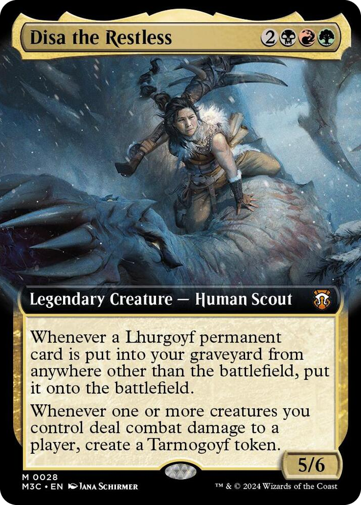 0028 Disa the Restless (Extended Art) M Commander: Modern Horizons 3