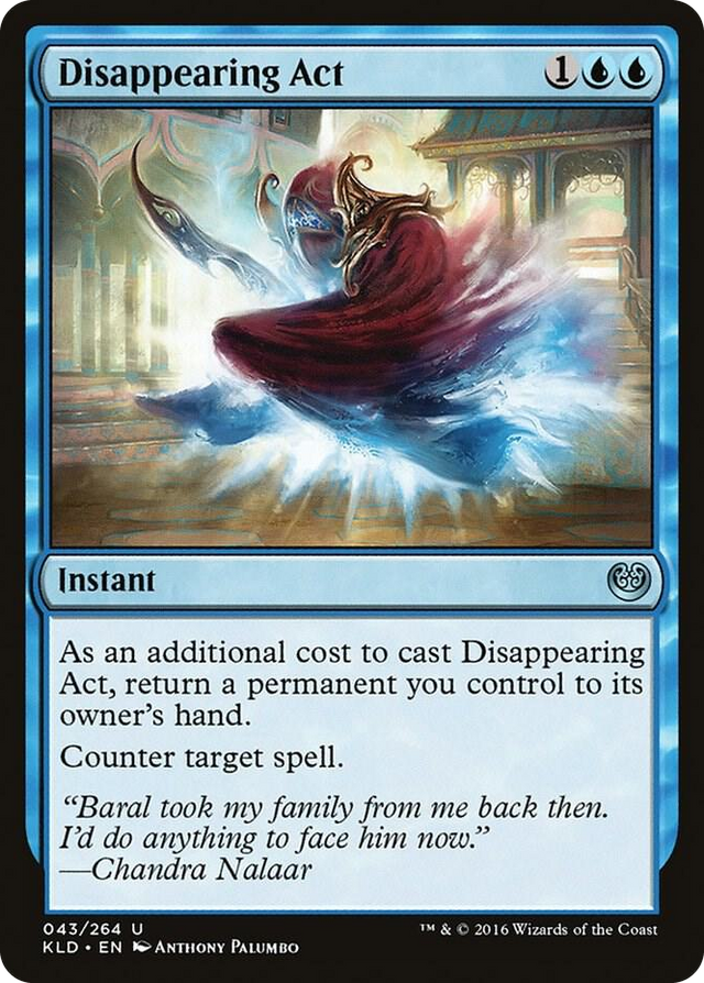0043 Disappearing Act U Kaladesh