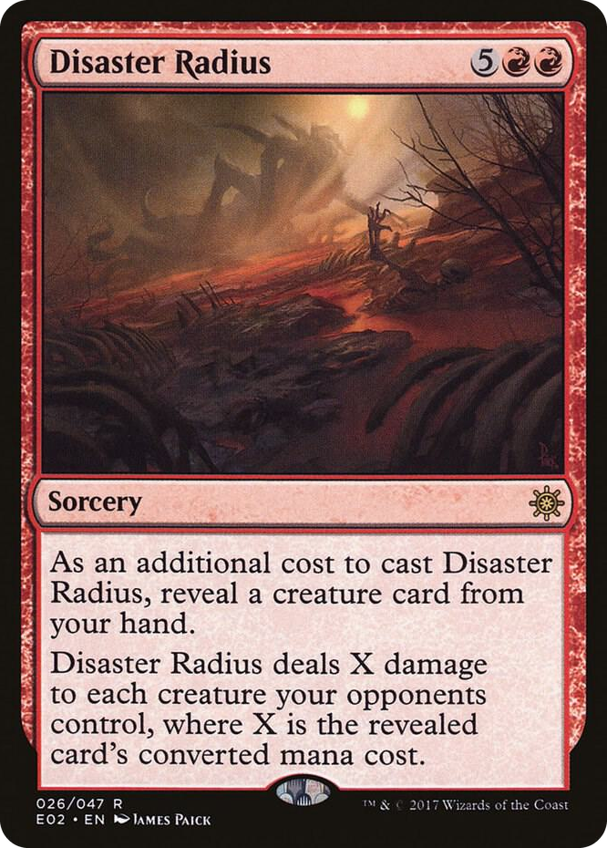 0026 Disaster Radius R Explorers of Ixalan