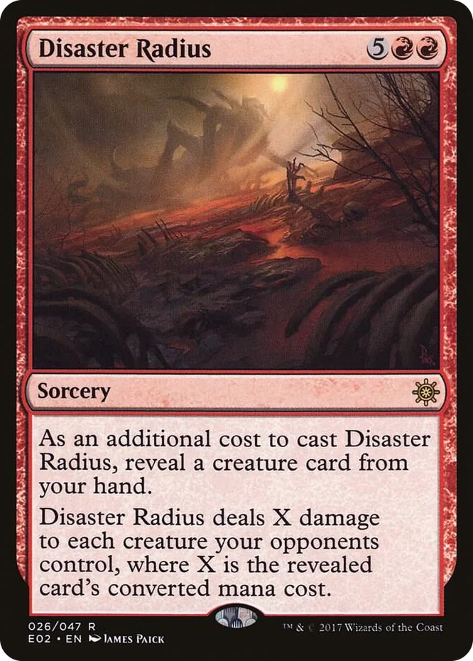 0026 Disaster Radius R Explorers of Ixalan