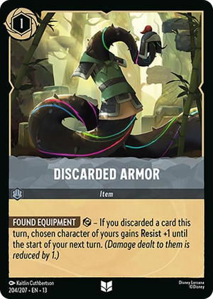 0204 Discarded Armor Uncommon Attack of the Vine!