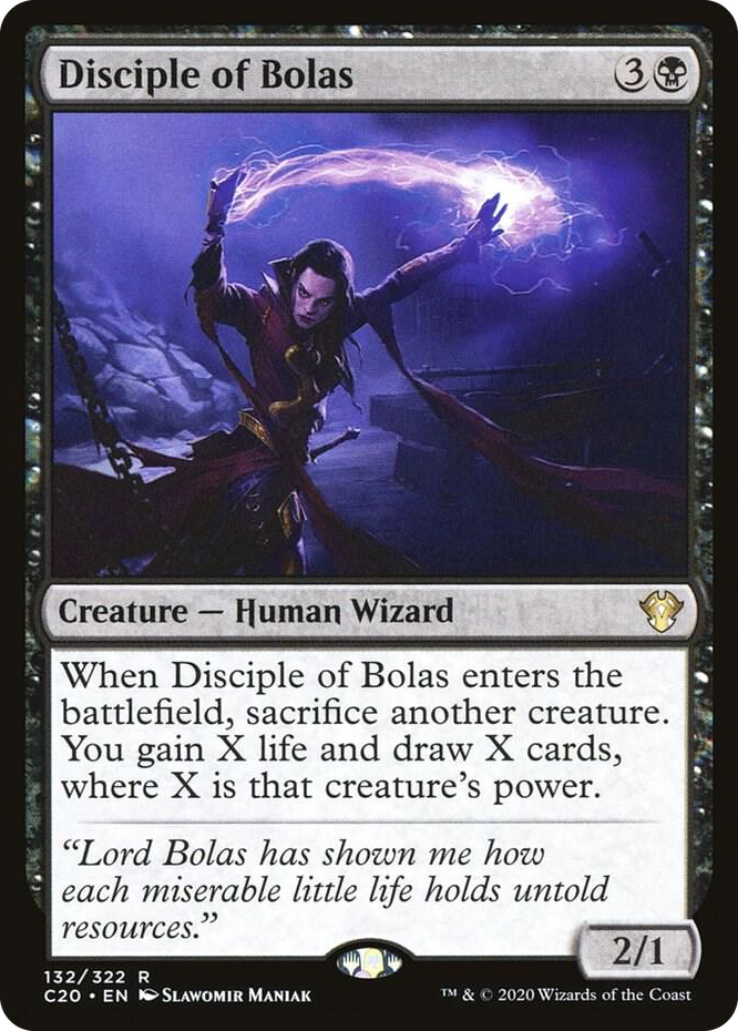 0132 Disciple of Bolas R Commander 2020