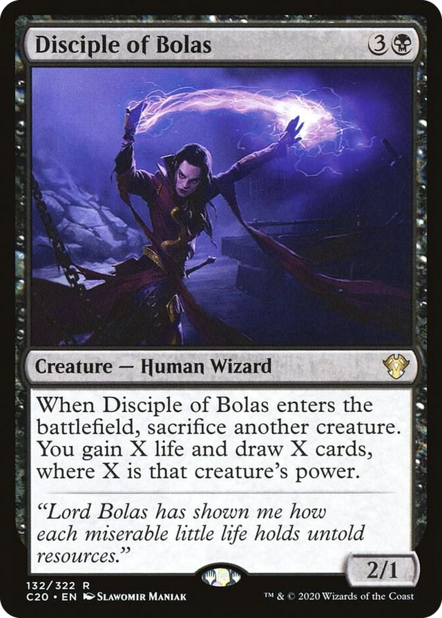 0132 Disciple of Bolas R Commander 2020