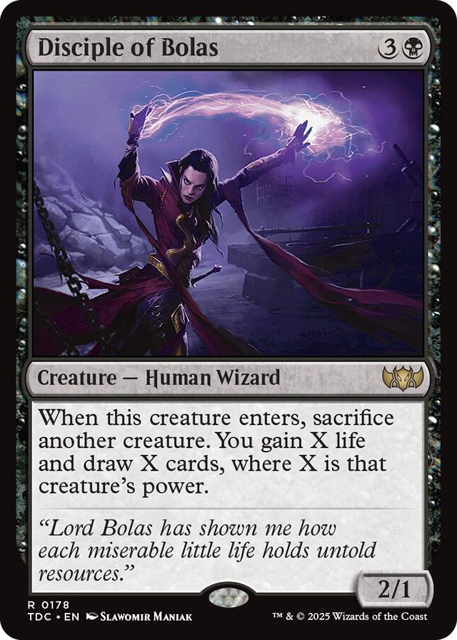 0178 Disciple of Bolas R Commander: Tarkir: Dragonstorm