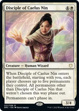 0021 Disciple of Caelus Nin R Commander: The Brothers' War