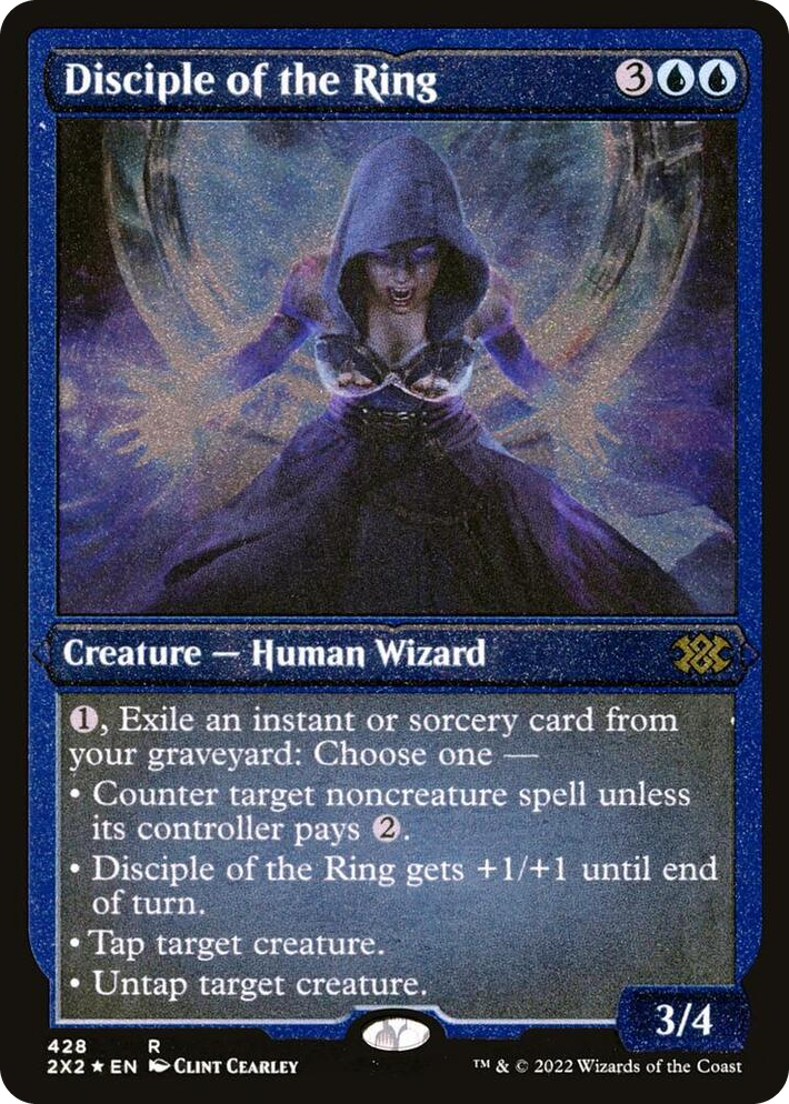 0428 Disciple of the Ring (Foil Etched) R Double Masters 2022