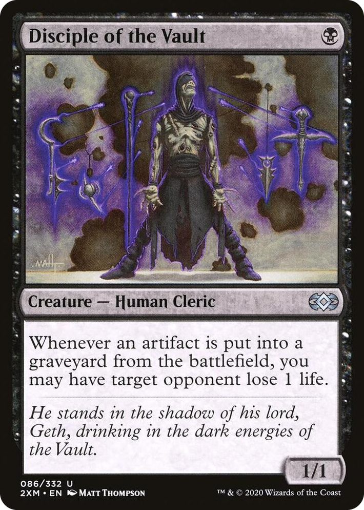 0086 Disciple of the Vault U Double Masters