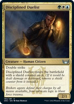 0182 Disciplined Duelist U Streets of New Capenna
